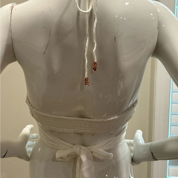 FREE PEOPLE ENDLESS SUMMER FLY AWAY HALTER CROPPED TOP - Picture 7 of 7